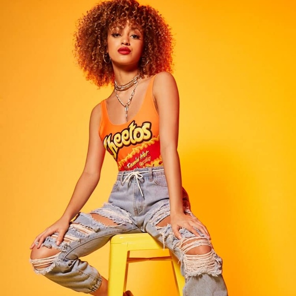 Forever 21 Swim Cheetos Bodysuit Poshmark